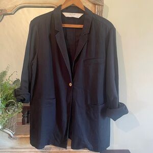 Peace Love World 🖤 Boheme Relaxed Linen Blend Blazer